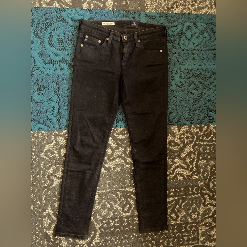 AG Stevie skinny ankle jeans